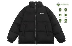 LEMANISM Пуховик унисекс, Асфальтовый серый