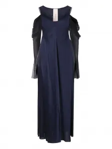 Платье макси со вставками Phaedo Studios, синий