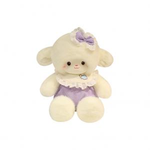 Плюшевая кукла Running Lambs высотой 35 см Happy Fish