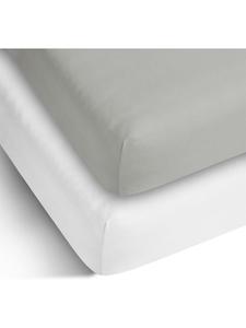 Простыня Aspero, цвет weiß/hellgrau