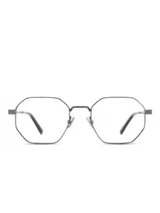 Очки Lewis 41 в геометричной оправе Police, серый