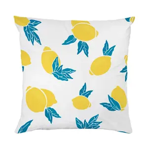 Декоративная подушка queence Маленькие лимоны Двусторонняя наволочка, подушка 40x40 см, включая молнию Queence, Bedruckt
