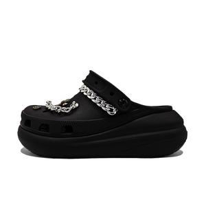 Crocs Кроссовки Crush Clog унисекс черные, цвет Black