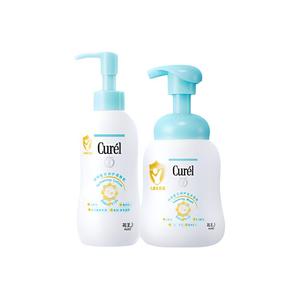 Набор для ухода Kerun Baby увлажняющий лосьон смягчающий увлажняющий уплотняющий 400мл+200мл Curél