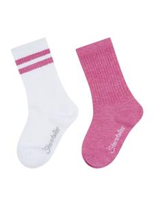 Носки Active, длинные, 2 пары Coolmax, цвет: пурпурный меланж Sterntaler