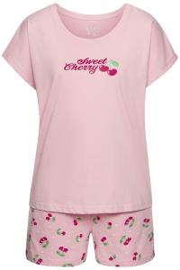 Короткий пижамный комплект VIVANCE, розовый