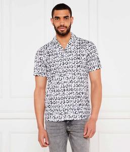 Рубашка Эллино Straight fit Hugo, фиолетовый