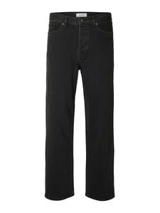Джинсы свободного кроя SELECTED, Black Denim