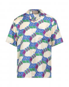 Рубашка Gucci, кремовый