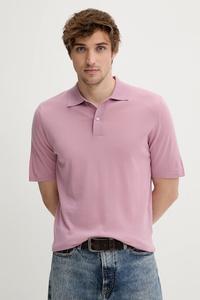 Шерстяное поло SAROWAN Samsoe Samsoe, розовый