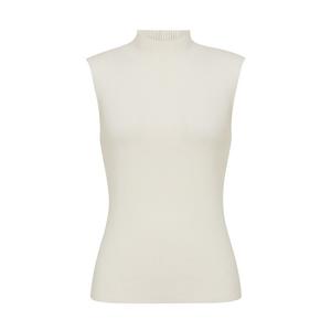 Свитер шерстяной Deep Breath с бесшовным воротником, коричневый