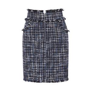 Юбка Deep Breath на молнии, темно-синий