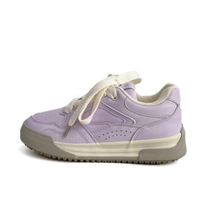 City camel Дышащие женские скейтерские кеды низкие лавандовые, цвет Lavender