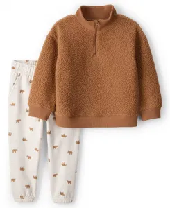 Мальчиковый комплект из куртки и джоггеров Teddy, 2 предмета Carter'S