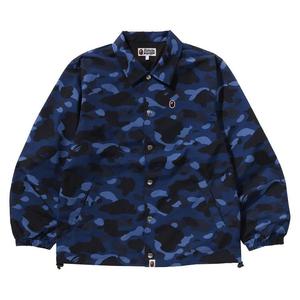 Куртка BAPE Color Camo One Point Coach Jacket, Navy