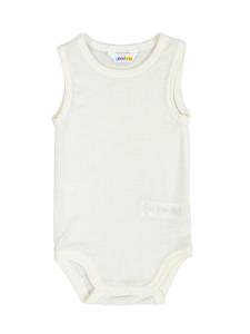 Joha Боди без рукавов из мериносовой шерсти, кремового цвета