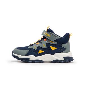 Кроссовки XTEP Kids Lifestyle Shoes GS Mid-top Deep Blue/shade Gray, синий