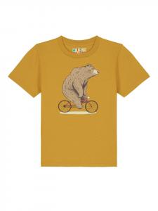 Футболка wat? Apparel, цвет ocker