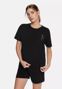 Футболка с принтом Cardio Bunny, черный