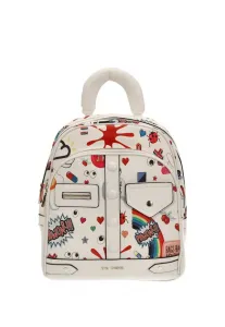 Рюкзак в стиле поп-арт Mymo, White
