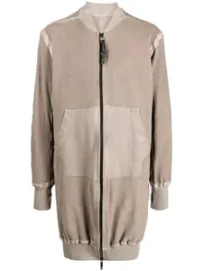 Пальто миди на молнии Isaac Sellam Experience, коричневый