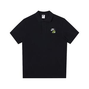 Nike Спортивная поло мужская black