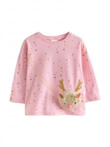 Next Лонгслив в светло-розовом цвете