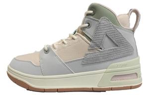 Кроссовки PEAK Skateboarding Shoes Women's High-top Gray, серый