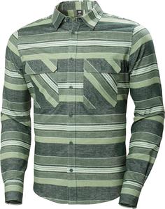 Фланелевая рубашка Helly-Hansen Lokka LS, мужская, облегающая, дышащая, для активного отдыха Helly Hansen, 476 Spruce Stripe