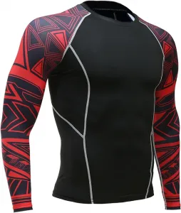Мужская рубашка Quick-Drying с длинным рукавом, дышащая, для бега