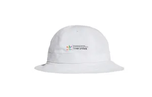Adidas Белая унисекс-ведро-шляпа, White