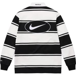 Рубашка-поло Nike Stripe Rugby Supreme, черный