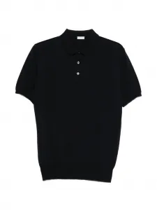 Темно-синее поло Caruso, синий