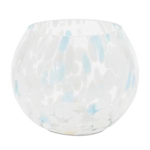 Подсвечник Melrose International из расписного стекла, 4 штуки, синий