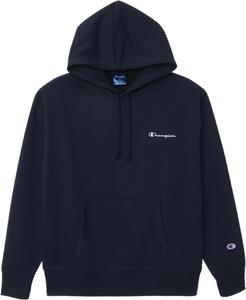 Мужская толстовка с капюшоном Champion C3-YS151 2023FW, повседневная одежда, темно-синий