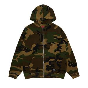 Толстовка Supreme Hooded Zip Up Thermal, Woodland Camo