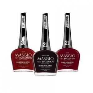GEL EVOLUTION Эффект геля для ногтей - держится до 12 дней, не требуется УФ/светодиодная лампа Masglo