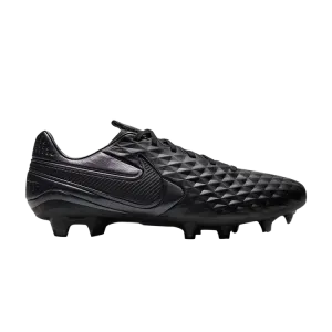 Бутсы Nike Tiempo Legend 8 Pro FG 'Triple Black', черный
