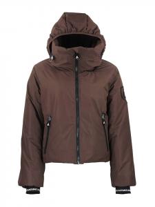 Peak Mountain Горнолыжная/сноубордная куртка «Ally» коричневого цвета