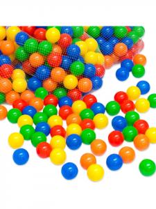 LittleTom 50 шариков для сухого бассейна Elias, 5,5 см, в пятицветной гамме