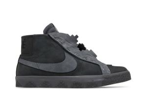 Кроссовки Nike Di'orr Greenwood x Blazer Mid SB, серый
