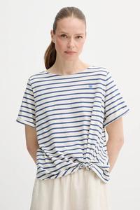 Хлопковая футболка G-Star, темно-синий