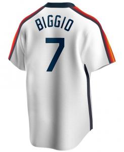 Мужская копия джерси Craig Biggio Houston Astros Coop Player Nike, белый