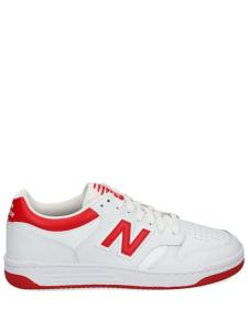 Кроссовки New Balance 480 Lace-up, белый/красный