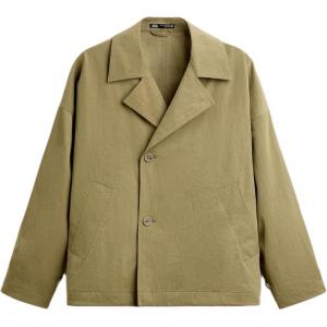 ZARA Тренч мужской yellow green