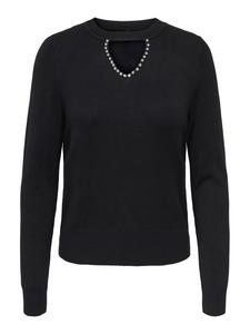 ONLY Свитер 'ONLVENICE' в черном цвете
