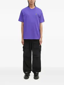 Футболка с вышитым логотипом A BATHING APE, фиолетовый