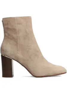 Ботильоны на блочном каблуке Lola Cruz, нейтральный