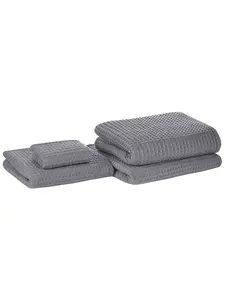 Полотенце для рук Beliani AREORA, серый