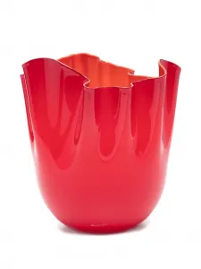 Ваза "Фаццолетто" Venini, красный